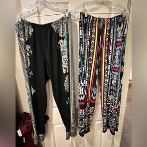 Palazzo Pants - 2X-3X